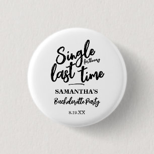 Minimalistiskt Bachelorette-parti Knapp