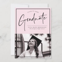 Minimalistiskt bakgrundsfoto för Rosa Studenten