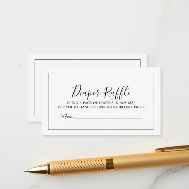 Minimalistiskt barnskuvel - kort för hårklammer (Fram/Back In Situ)