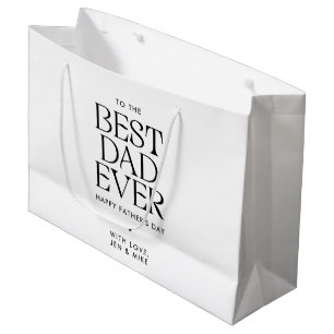 Minimalistiskt bästa Pappa någonsin modernt Fars d