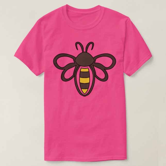 Minimalistiskt bi t shirt (Design framsida)