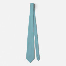 Minimalistiskt blått fast Färg Necktie