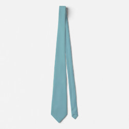 Minimalistiskt blått fast Färg Necktie Slips