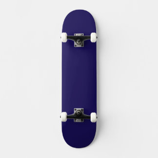 Minimalistiskt Blått Skateboard | Modernt Coolt Sk