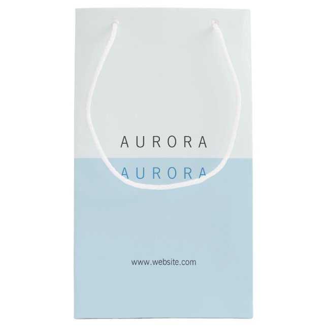 Minimalistiskt Blått Tvåtons Affärsvisitkort (Baksidan)