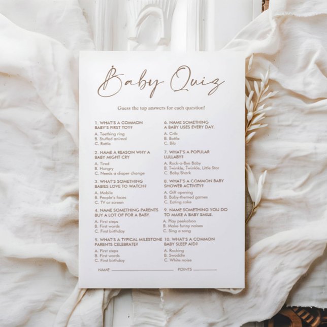 Minimalistiskt Boho Baby Quiz-babyskor (Skapare uppladdad)