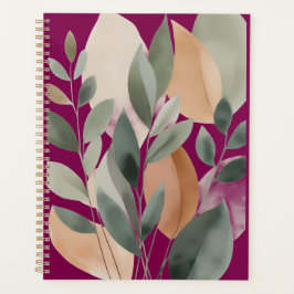 Minimalistiskt Botaniskt Bladmönster
