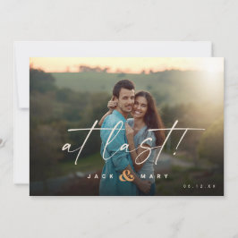 Minimalistiskt botaniskt spara datumet med foto