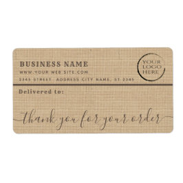 Minimalistiskt brännmärke tack för att du skickar  fraktsedel