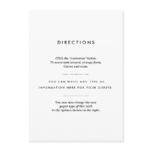 Minimalistiskt bröllopsinlägg