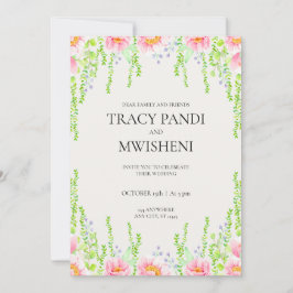 Minimalistiskt budgeterat Bröllop Inbjudningar