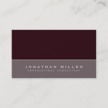 Minimalistiskt Burgundy & Grått | PROFESSIONELL