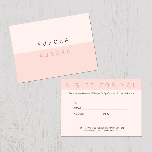 Minimalistiskt certifikat för två ton Rosa Gift (Skapare uppladdad)