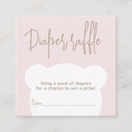 Minimalistiskt enkelt björnbabykläder Stigerblöjor Tilläggskort