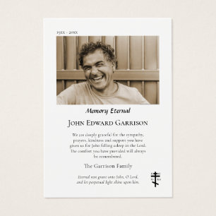 Minimalistiskt enkelt fotofunktionellt tackkort visitkort