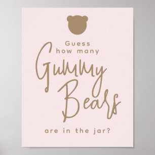 Minimalistiskt, enkelt modernt babybabyskor poster