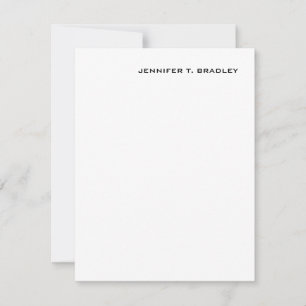 Minimalistiskt enkelt modernt OSA kort