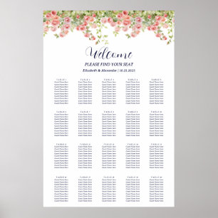 Minimalistiskt enkelt sittdiagram för vinrankor i poster