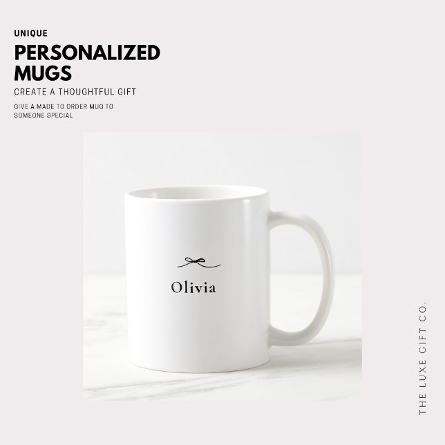 Minimalistiskt, enkelt svart och vitt bläddringsmo kaffemugg (Skapare uppladdad)
