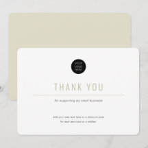 Minimalistiskt - enkelt visitkort