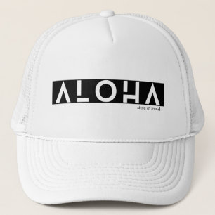 Minimalistiskt fet Aloha-tillstånd för mind Graphi Keps