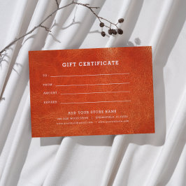 Minimalistiskt företagscertifikat med Logotyp