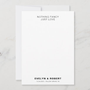Minimalistiskt formellt ingenting Finare just Kärl Inbjudningar