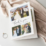 Minimalistiskt foto av Kärlek Heart-skript, mappat Tack Kort<br><div class="desc">Ett minimalistiskt Kärlek Heart-skript med foto-tackkort för Bröllop. Om du vill göra ytterligare anpassningar klickar du på länken "anpassa ytterligare" och användor verktyg som är utformat för att ändra mallen. Kontakta mig om du behöver hjälp eller matchande artiklar.</div>