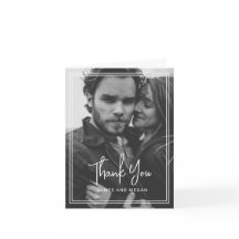 Minimalistiskt foto Bröllop Tack