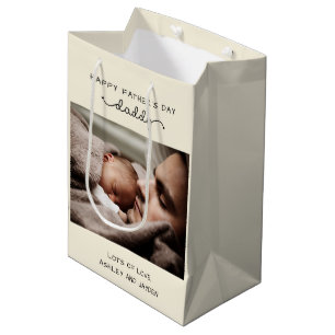 Minimalistiskt foto för anpassningsbar Fars dag Cu