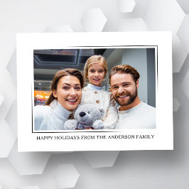 Minimalistiskt foto för glad helg Modern Elegant