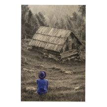 Minimalistiskt foto på landsbygden
