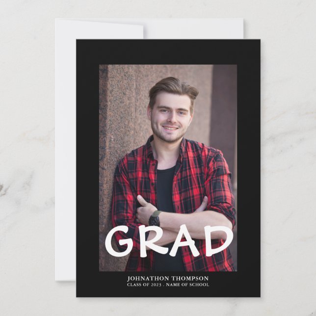 Minimalistiskt foto Studenten Meddelande (Framsida)