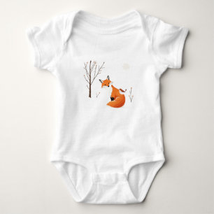 Minimalistiskt fox-fågeldjur på frid jord t shirt