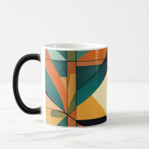 Minimalistiskt geometriskt Mönster - Morphing Mugg