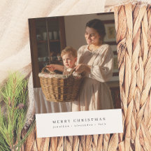 Minimalistiskt God jul-foto