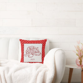 Minimalistiskt God jul Kudde