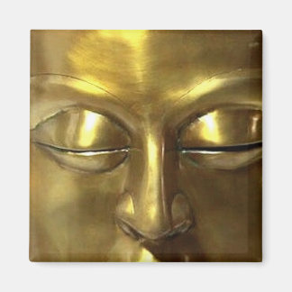 Minimalistiskt Golden Buddha Magnet