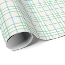 Minimalistiskt grönt och blått rutnätspapper