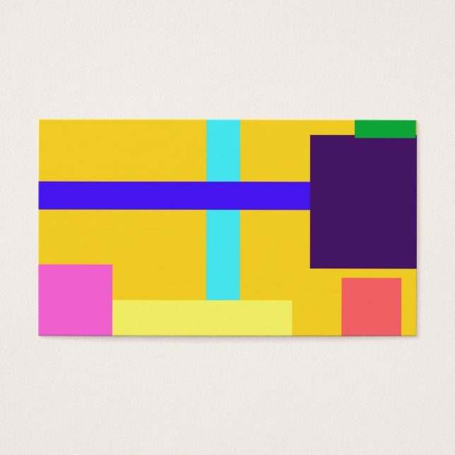 Minimalistiskt Guld Visitkort (Framsidan)