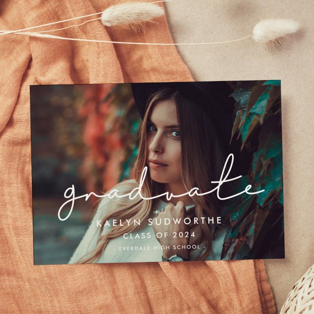 Minimalistiskt handskrivet fotomeddelande om Stude Meddelande (Skapare uppladdad)