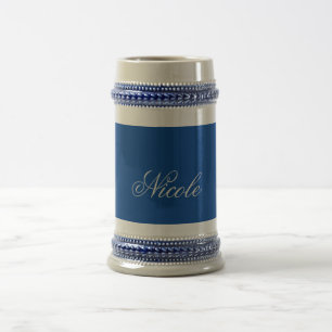 Minimalistiskt, handskrivet, Namn Deep Blue Sejdel