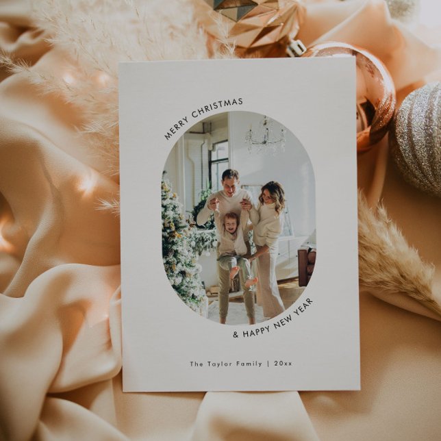 Minimalistiskt Helgdag för fotopul Inbjudningar (Skapare uppladdad)