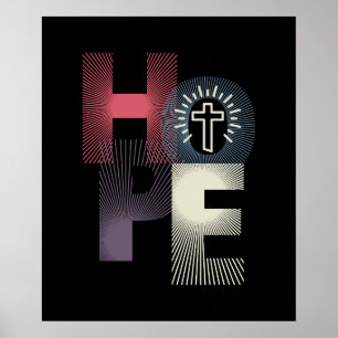Minimalistiskt hopp Kor 20 x 24 Poster