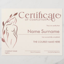 Minimalistiskt intyg om slutförandeorgan skulptin