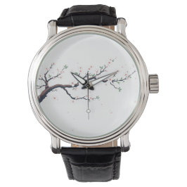 Minimalistiskt japanskt trädgren eWatch Ur Armbandsur