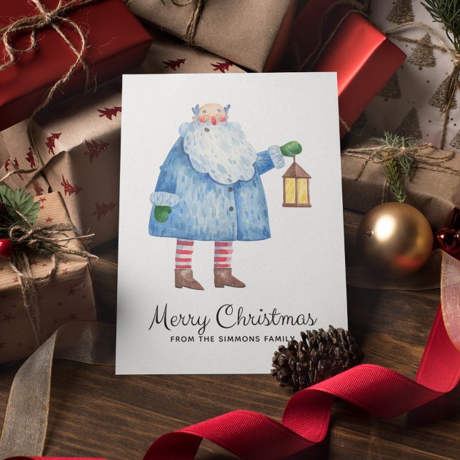 Minimalistiskt julkort för God jul Helgdag (Skapare uppladdad)