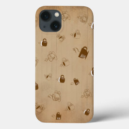 Minimalistiskt kaffe Kopp Stripe Mönster - Modern 