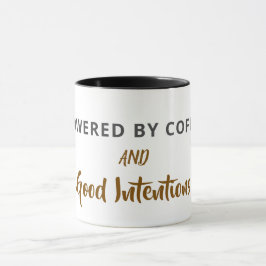 Minimalistiskt kaffecitat vykort | Roligt bra syft Mugg