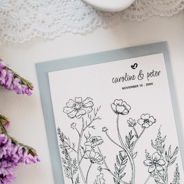 Minimalistiskt kalligrafi - Spara datum Stämpel (Skapare uppladdad)